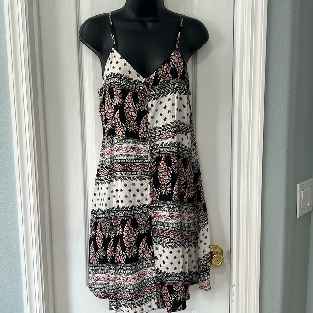 Womens Patchwork Sundress by Sadie & Sage NWT